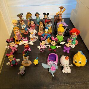 Lot of 33 Disney Figurines